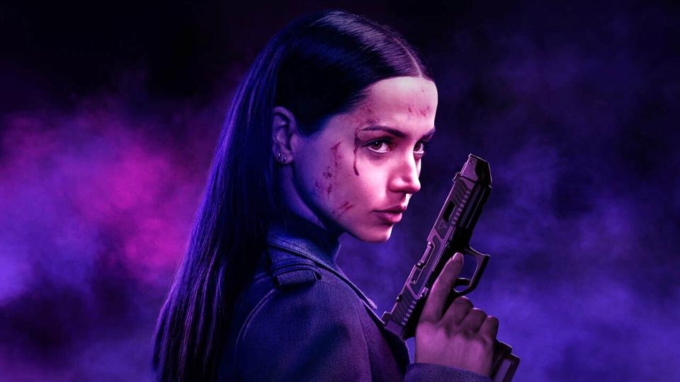 "Ballerina" partial poster featuring Ana de Armas.