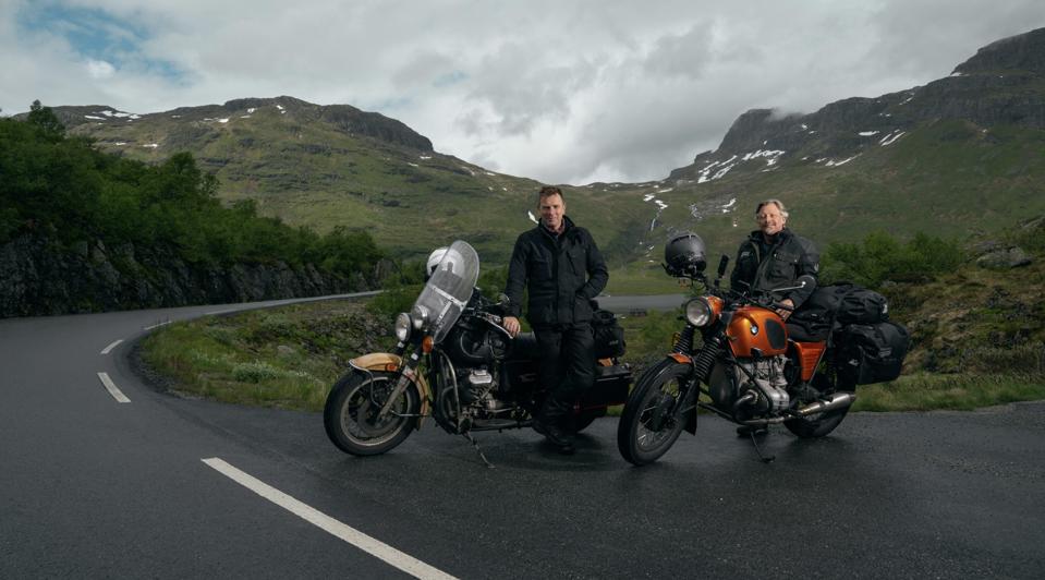 Ewan McGregor and Charley Boorman in ‘The Long Way Home’