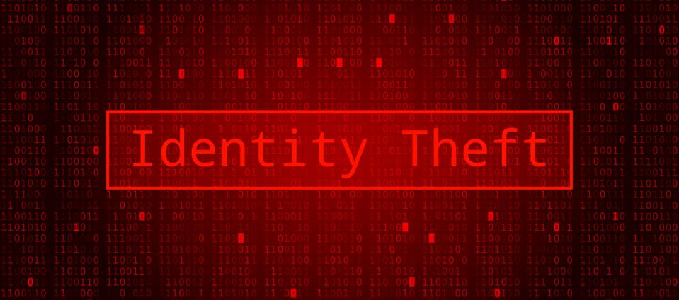 Abstract Red Background with Binary Code Numbers. Data Breach, Malware, Cyber Attack, Hacked