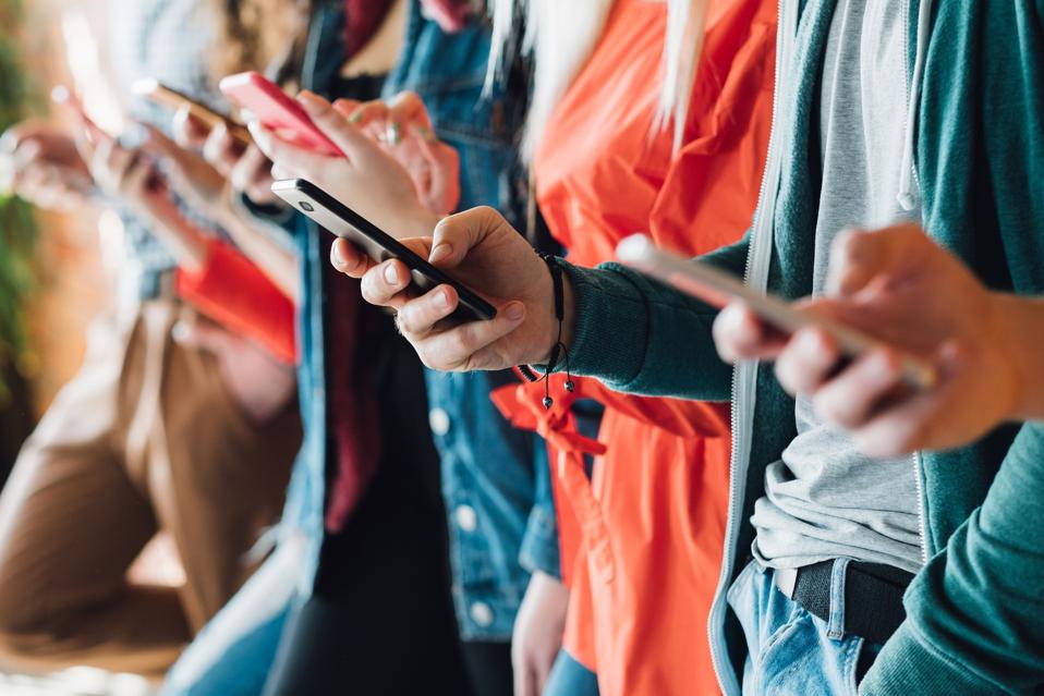 People are connected, if not addicted, to their phones.