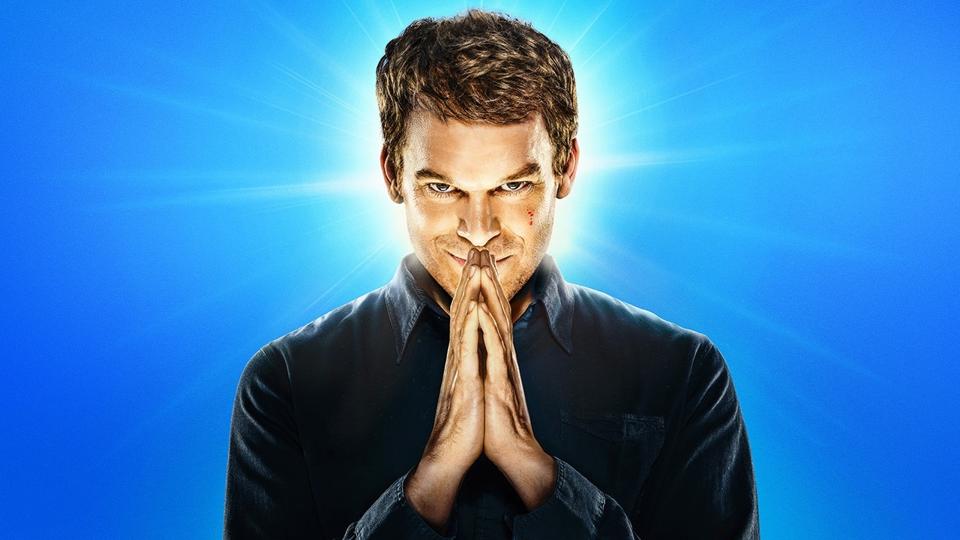"Dexter Resurrection" poster image featuring Michael C. Hall.