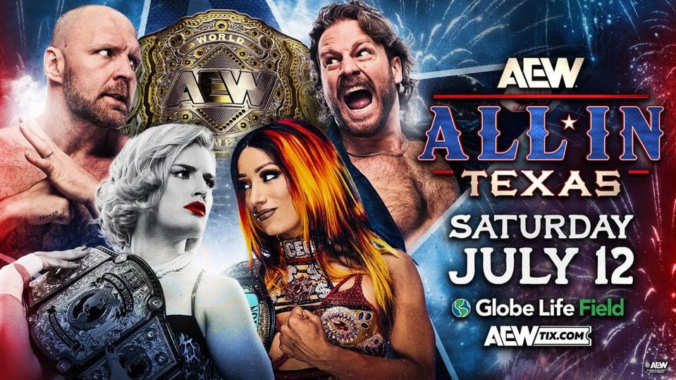 AEW All in Texas at Globe Life Field in Arlington.