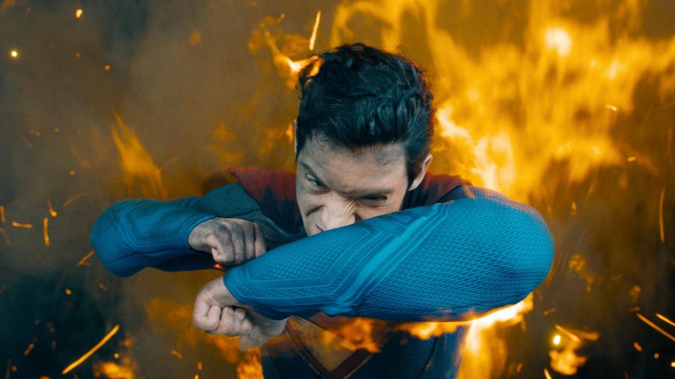 David Corenswet in "Superman."