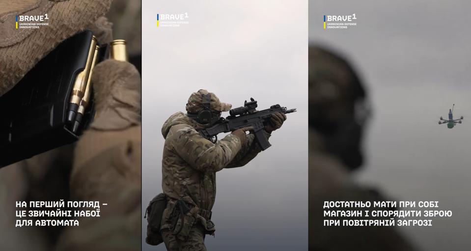 Counter-drone rifle round