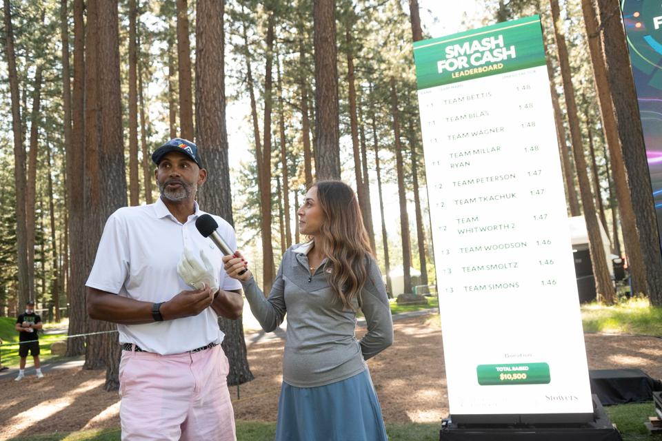 Grant Hill at the American Century Championship