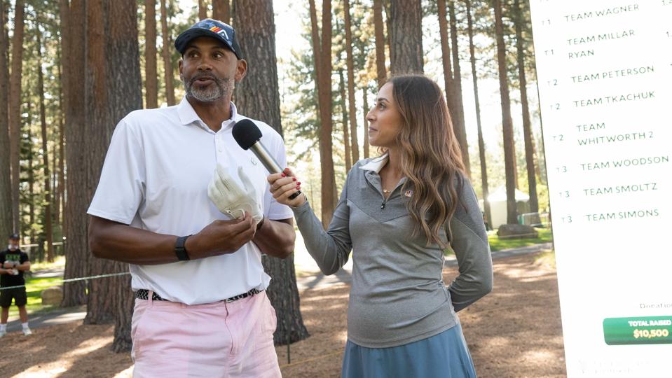 Grant Hill at the American Century Championship