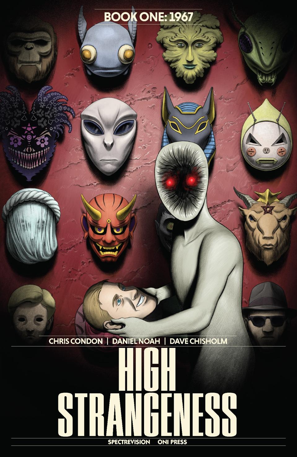 HIGH STRANGENESS #1  - COVER F SOLICIT WEB