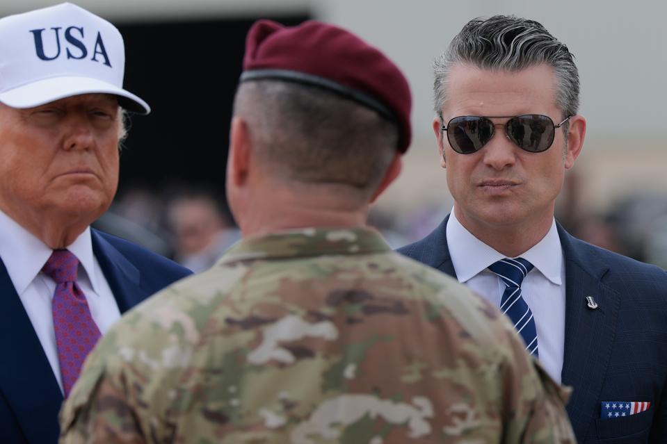 President Trump Visits Fort Bragg To Honor U.S. Forces