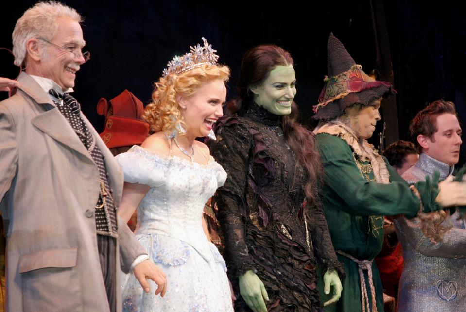 Opening Night of Wicked on Broadway