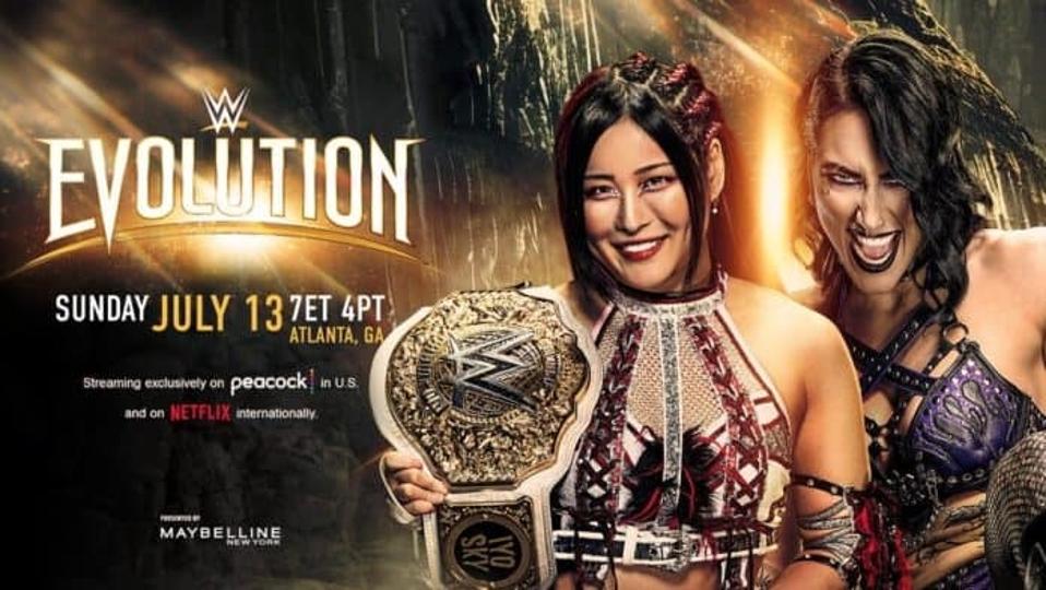 WWE Evolution 2025 with Rhea Ripley vs. Iyo Sky