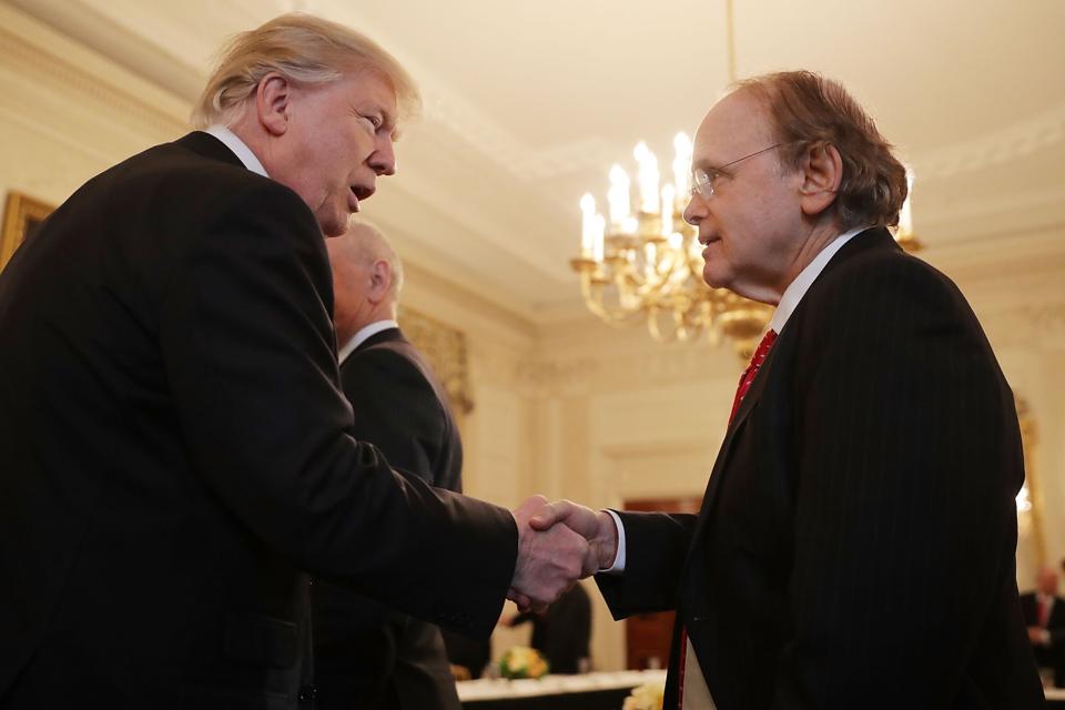 President Trump Holds Policy Forum With Business Leaders