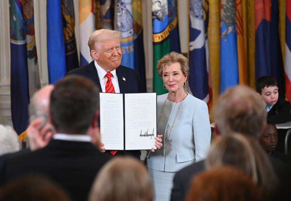 Trump Signs Executive Order To Begin Dismantling Education Department
