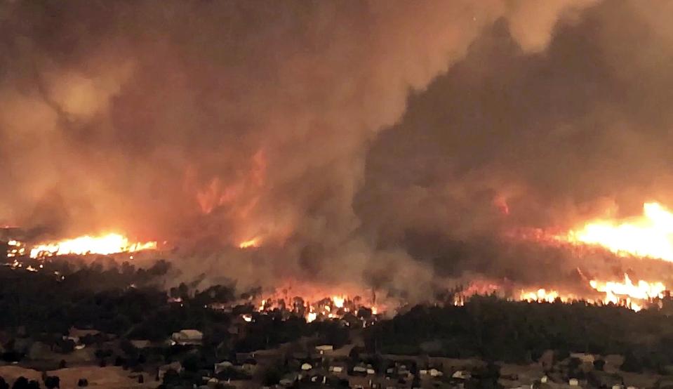 California Wildfire Fire Tornado