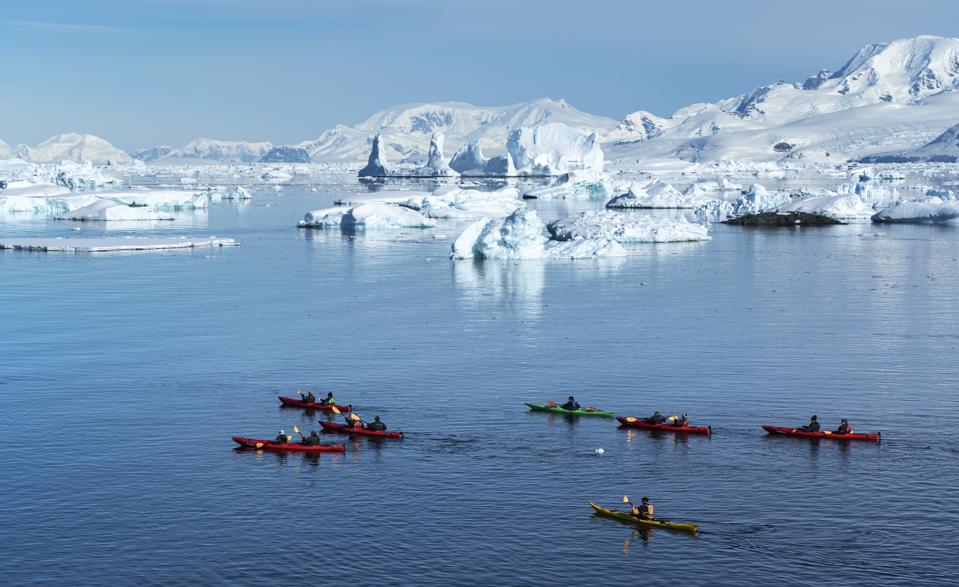 HX Expeditions Launches Largest Kayaking, Camping Program Antarctica