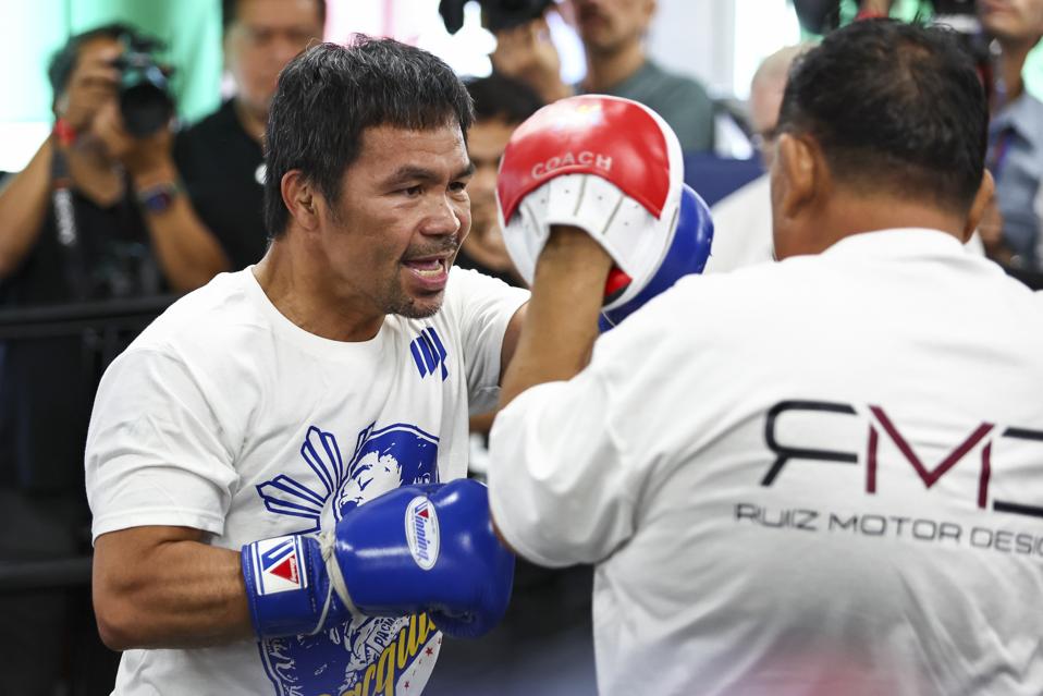 Manny Pacquiao Workout