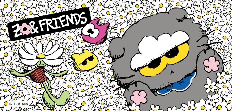 アイドル ZOA MEDIUM PLUSH gdragon ZONFRIENDS G-dragon X Line Friends - Zo&friends Pop-up Md – Kpop Omo