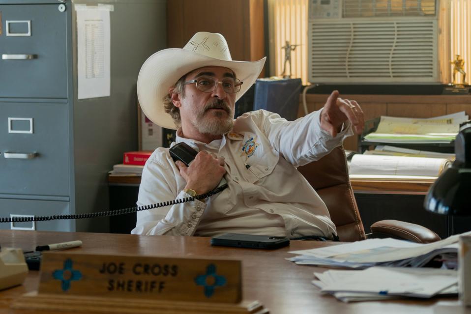 Joaquin Phoenix, Eddington, Ari Aster, A24, New Mexico, COVID, vaccines, politics, Trump