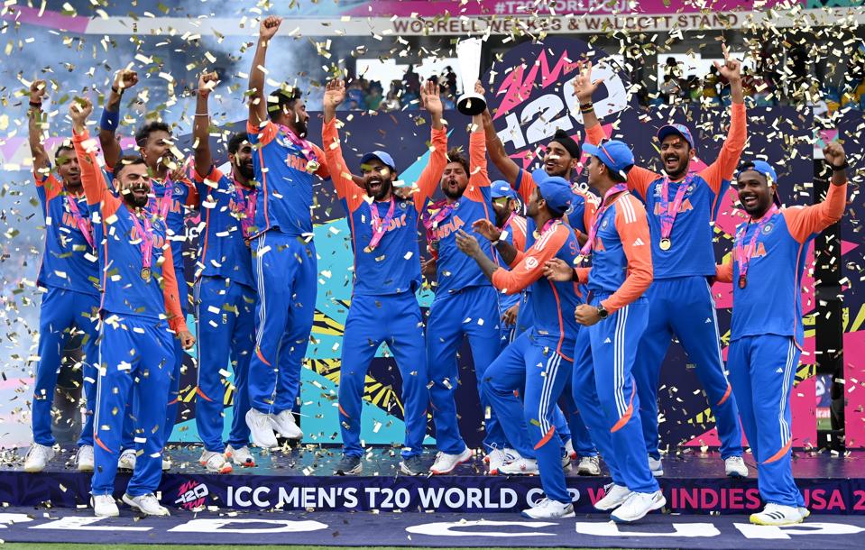 South Africa v India: Final - ICC Men's T20 Cricket World Cup West Indies & USA 2024