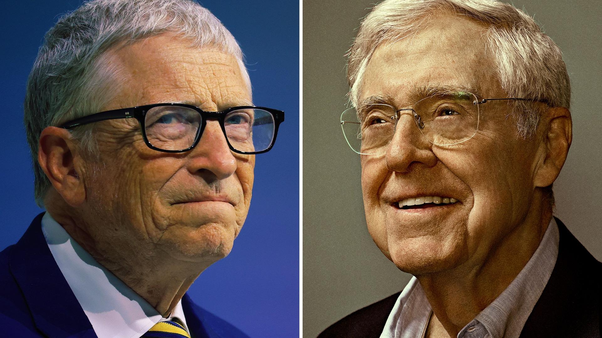 Bill Gates and Charles Koch