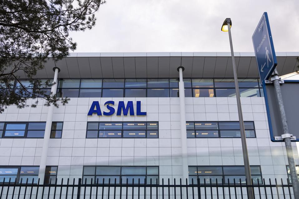 Logo Of ASML At The Headquarters