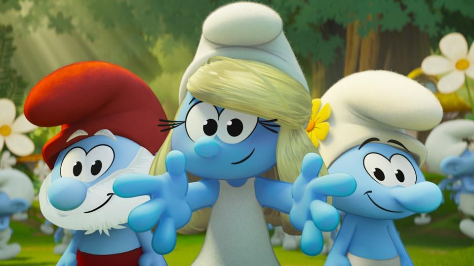 Scene from "Smurfs."