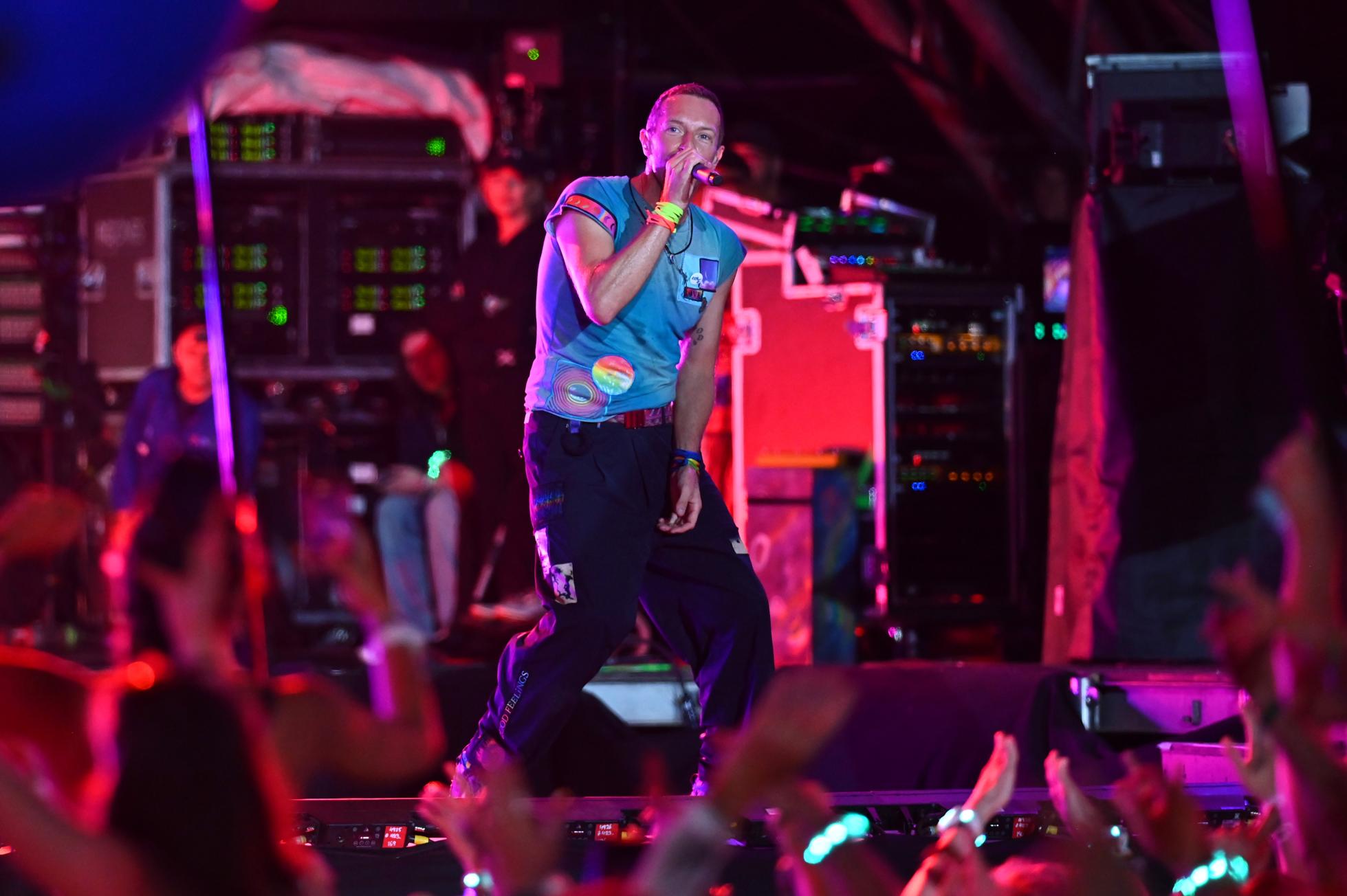 Chris Martin of the band ColdPlay