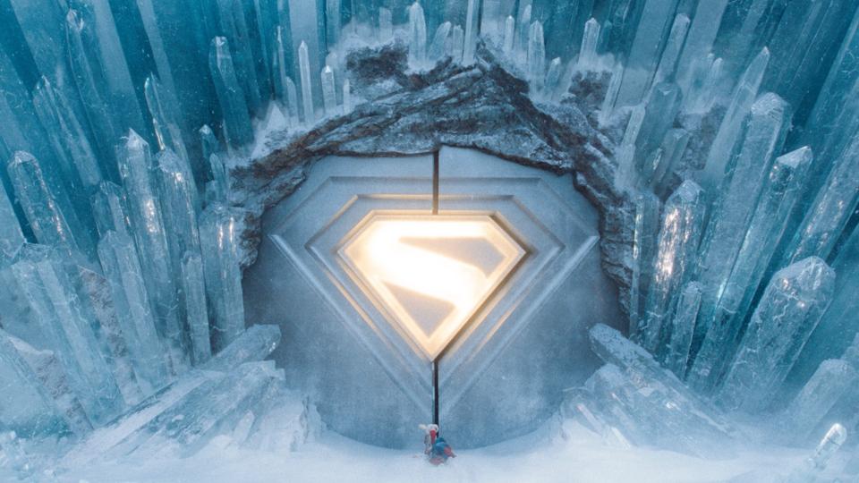 "Superman" Fortress of Solitude scene.