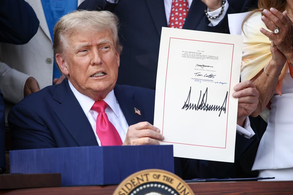 President Trump signs the "Big, Beautiful Bill" into law