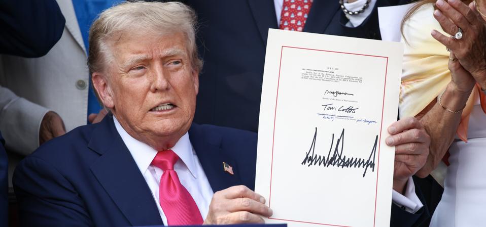 President Trump signs the "Big, Beautiful Bill" into law