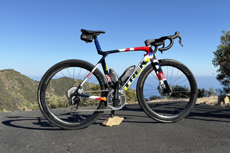 Trek Madone 2025 Tour de France bike in Santa Barbara