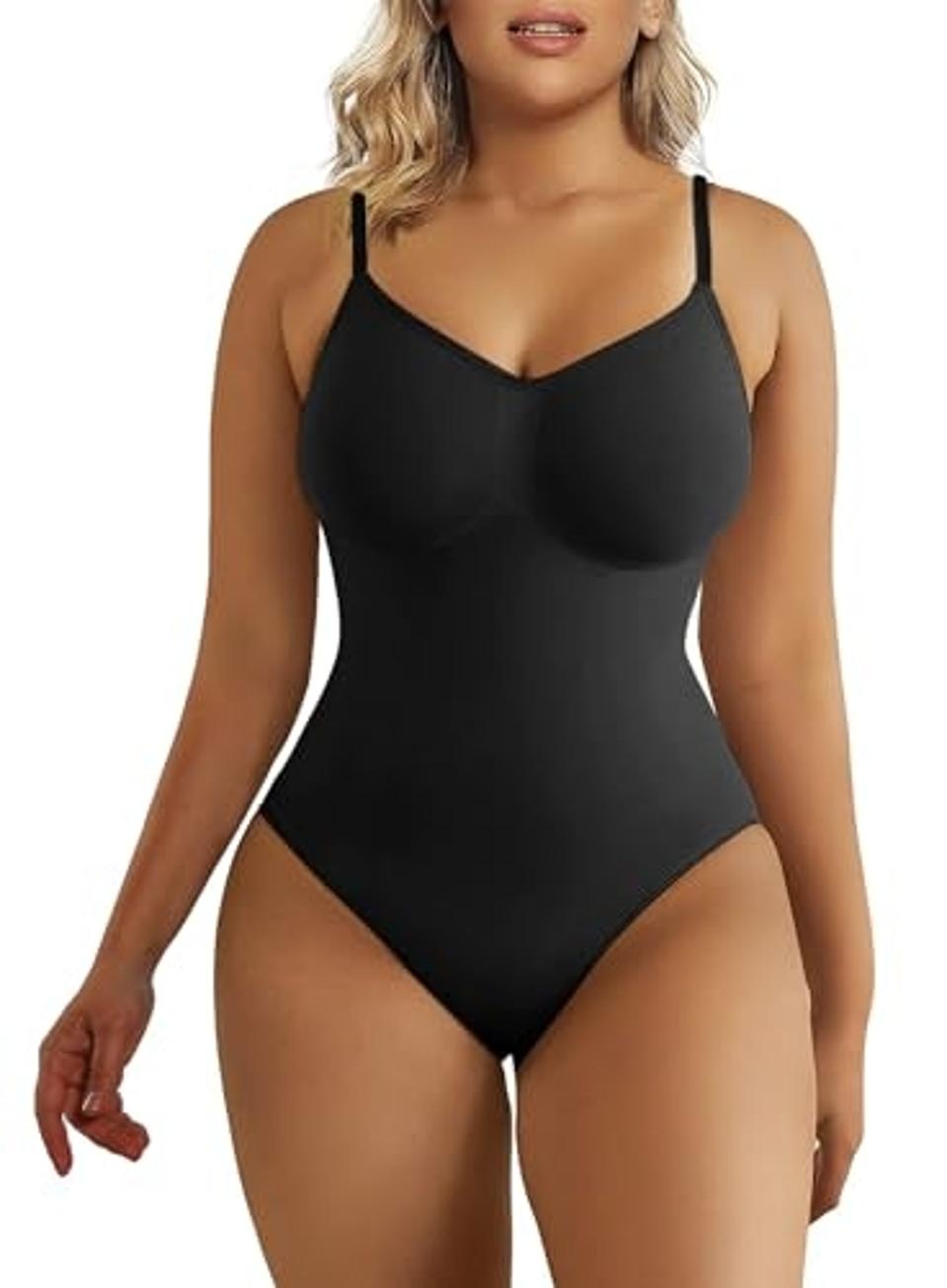 extreme tummy control shapewear for dresses Cupid Women's Extra Firm Tuck High Waist Thigh Slimmer waist thigh slimmer Women's Strapless Shapewear Slip Tummy