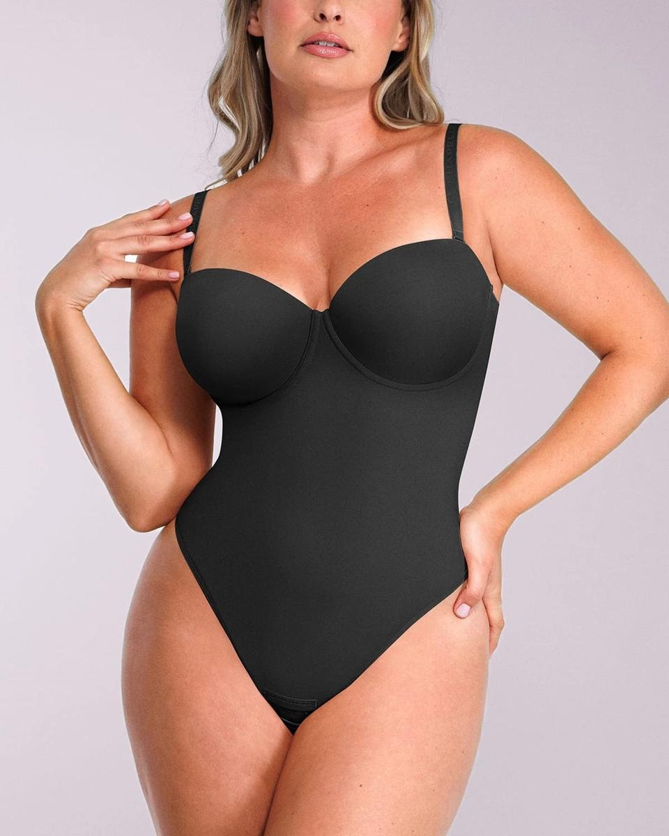 extreme tummy control shapewear for dresses ForeverShaper Slip Shorts Anti Chafing Under Dress have Colombian faja Black High Waist Extreme Tummy