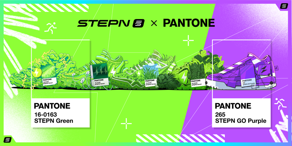 STEPN move to earn app is getting its own Pantone coloways.