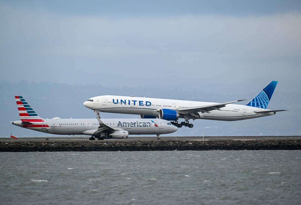 Planes at San Francisco International Airport (SFO)