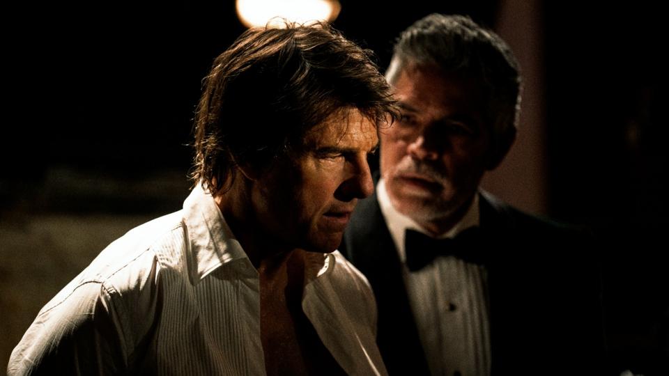 Tom Cruise and Esai Morales in "Mission: Impossible - The Final Reckoning."