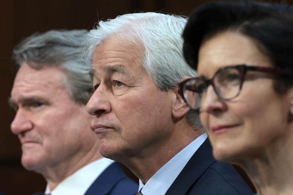 Top Wall Street CEO's Testify At Senate Banking Hearing