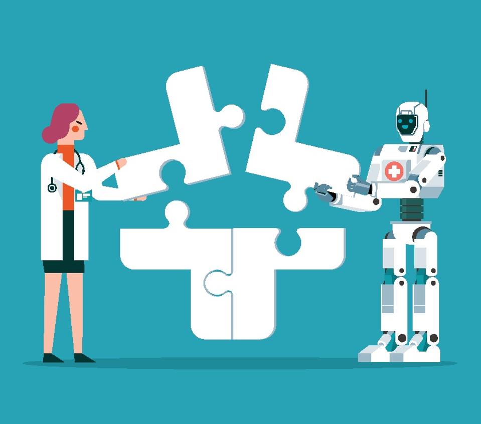 Piezas de rompecabezas - Doctoras Femeninas