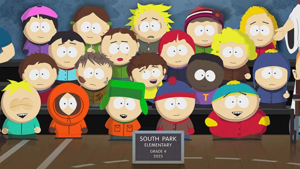 "South Park" Season 27 partial poster.