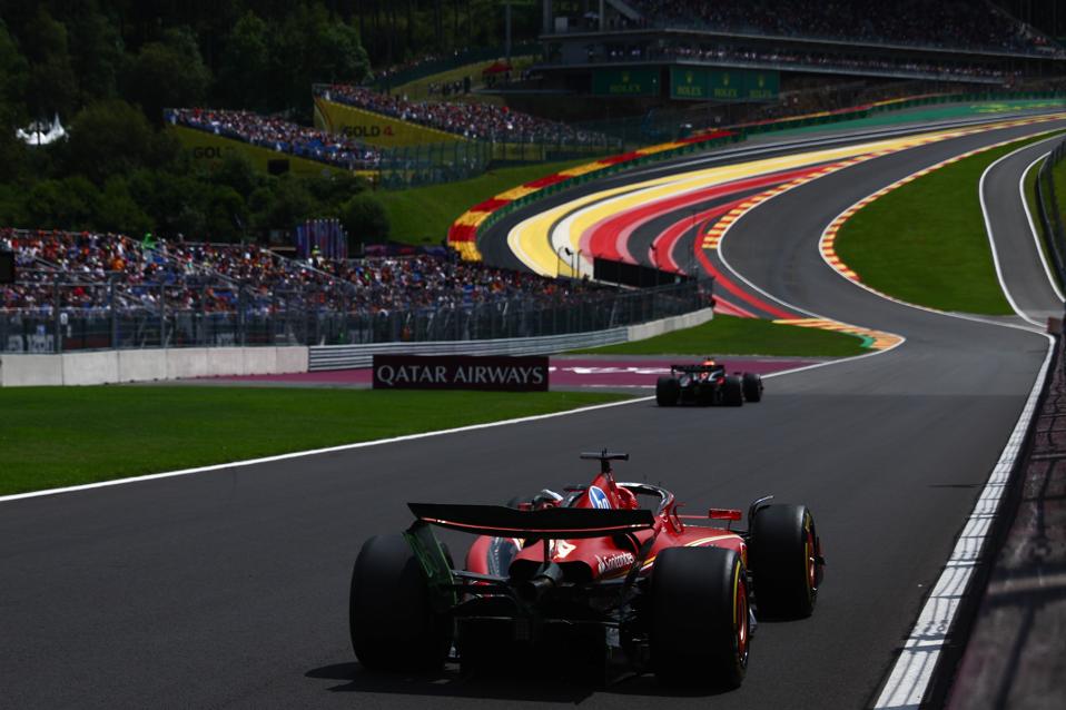 F1 Belgian Grand Prix 2024 Practice 1