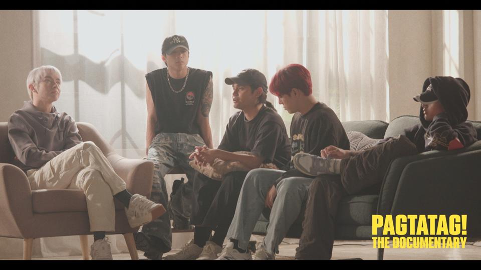 SB19 in "Pagtatag! The Documentary" on Netflix