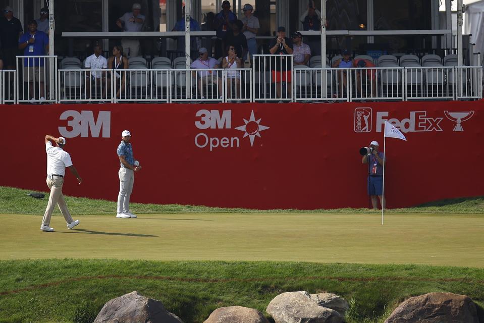 Adam Svensson Leads 3M Open First Round in Minnesota