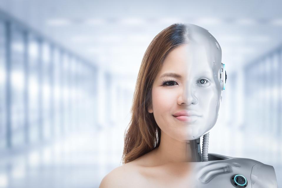 Concept of an AI female