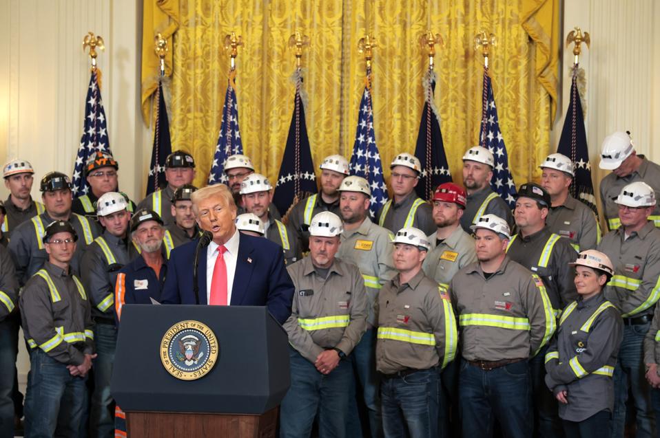 President Trump Signs Executive Order On Energy Production