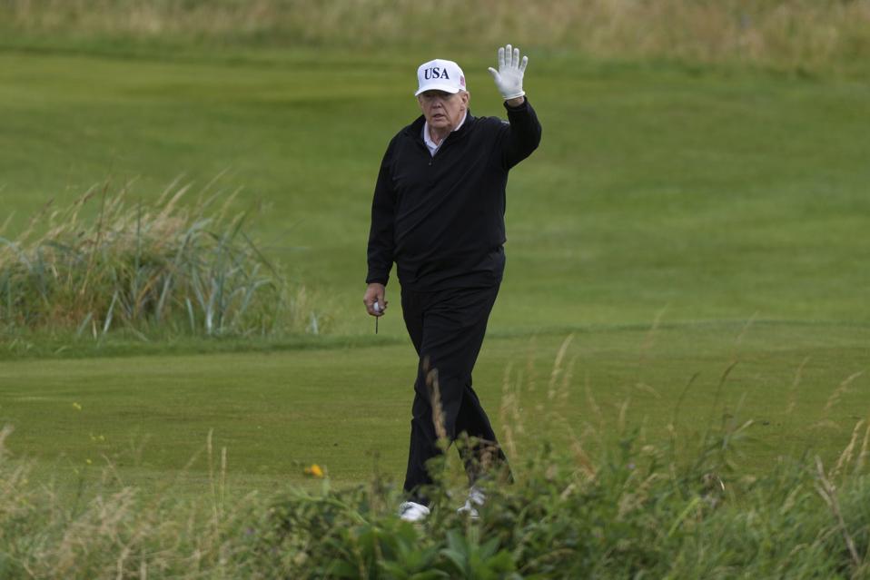 APTOPIX Trump Scotland