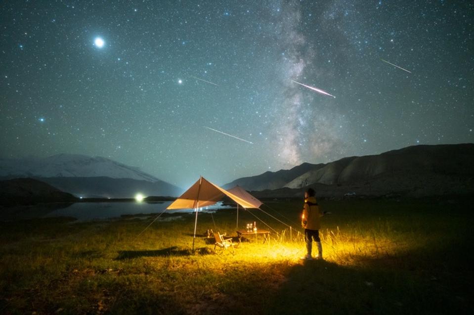 Perseid Meteor Shower In China