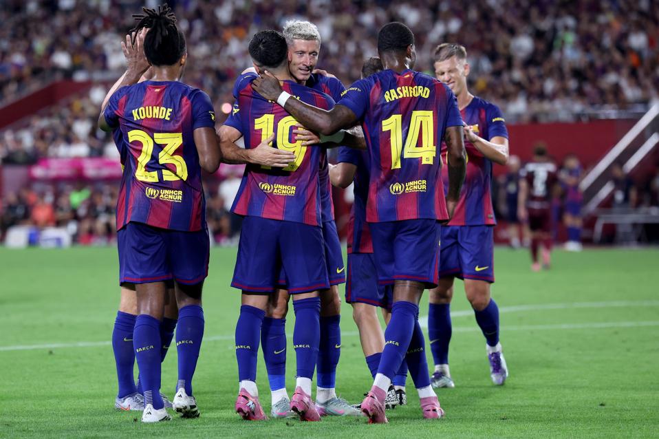 Two New FC Barcelona Stars Score On Debut Versus Vissel Kobe
