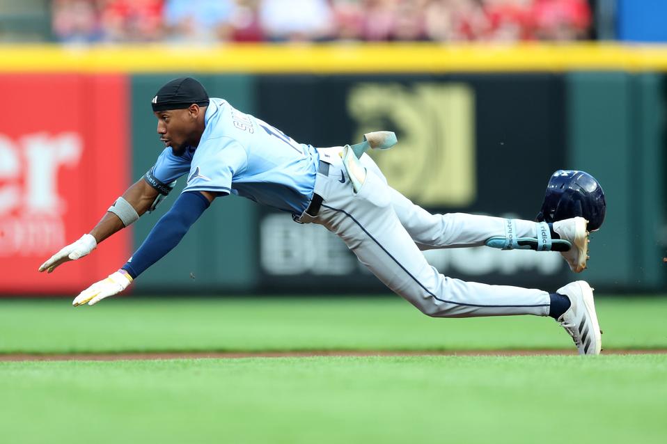 No Dull Moments When Tampa Bay Rays Rookie Chandler Simpson Is In The Lineup