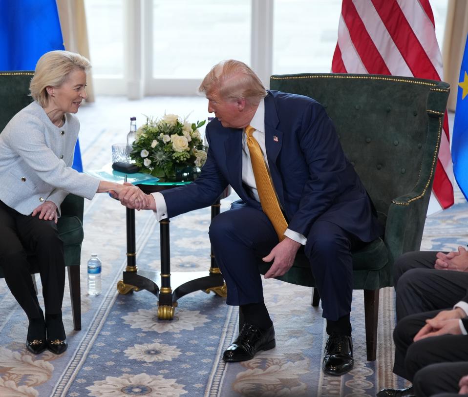 The Risk Of Rushing: Details Murky On Trump, Van Der Leyen Trade Deal