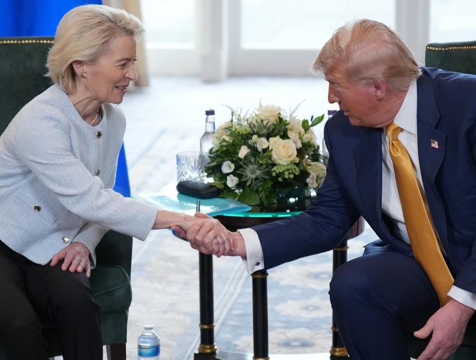 The Risk Of Rushing: Details Murky On Trump, Van Der Leyen Trade Deal