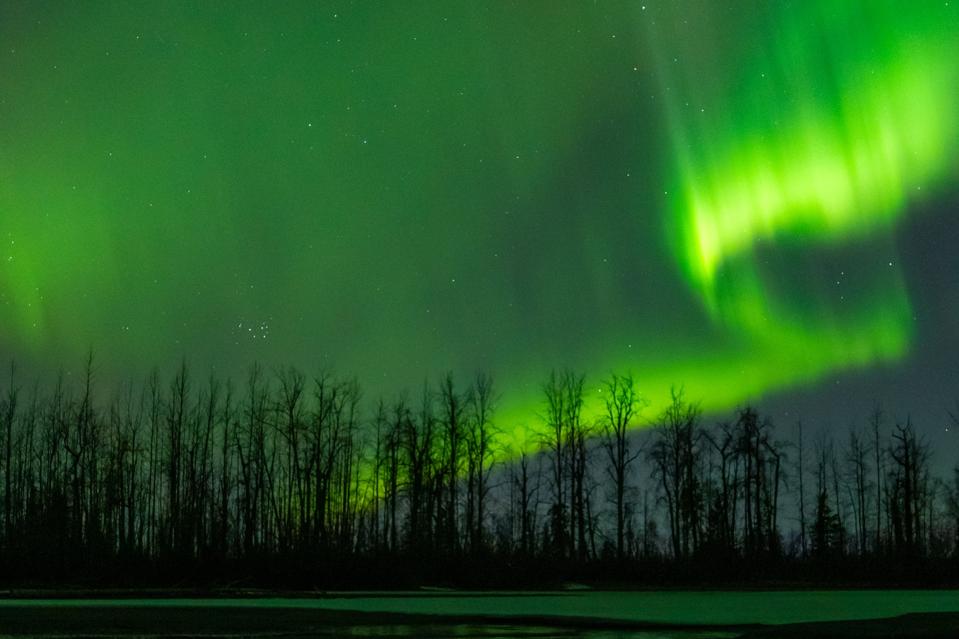 Dazzling Northern Lights Show in Alaska